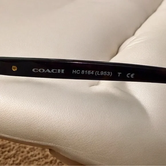 COACH HC8164 Dark Tortoise sunglasses from Japan (L953) with branded hard case